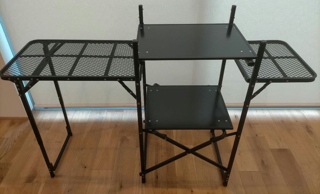 アウトドア　山善キャンパーズコレクション　タフライトスタンド TLS-150