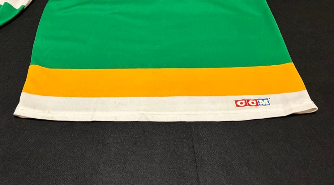 CCM ミネソタ・ノーススターズ　ヴィンテージ　ホッケーシャツ　USA製