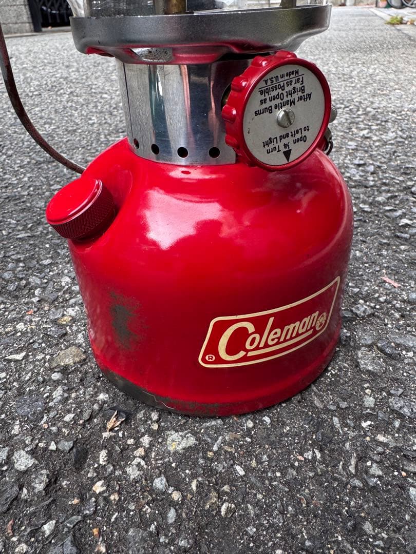 Coleman 200A 73年製　2月　レッド ランタン