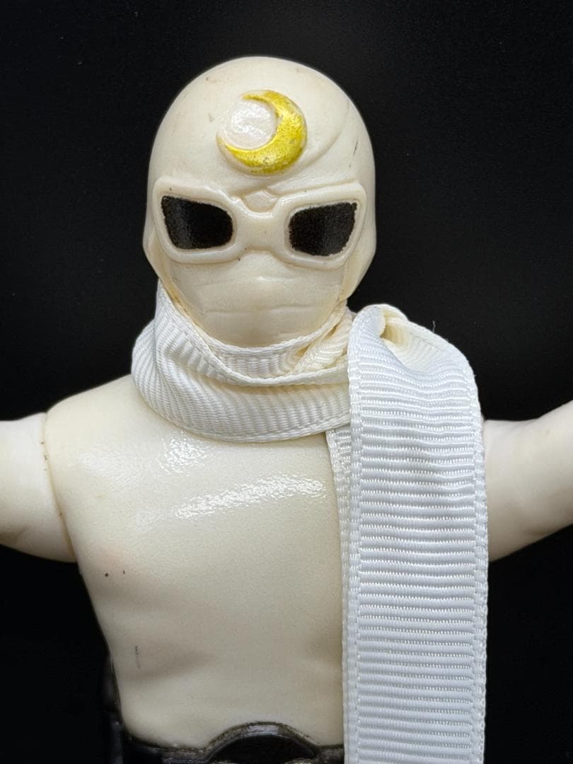 【当時物】月光仮面 ヘラルド ソフビ 背中刻印 愛企画 宣弘社 17cm