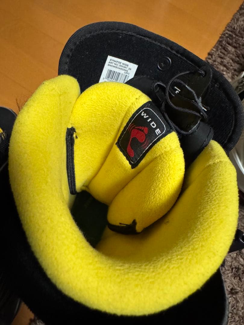 「美品！！！」 SALOMON SYNAPSEスノボードブーツ 26.5cm