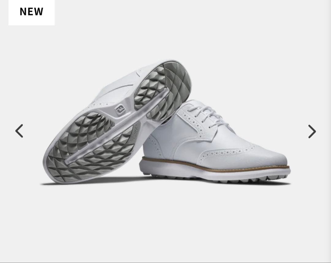 FOOTJOY トラディションズ スパイクレス ブルーチャー　23.5cm