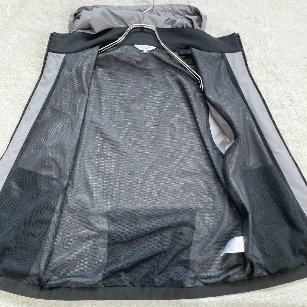【極美品・24SS・完売品】LANVIN SPORT　フー付きアウターベスト