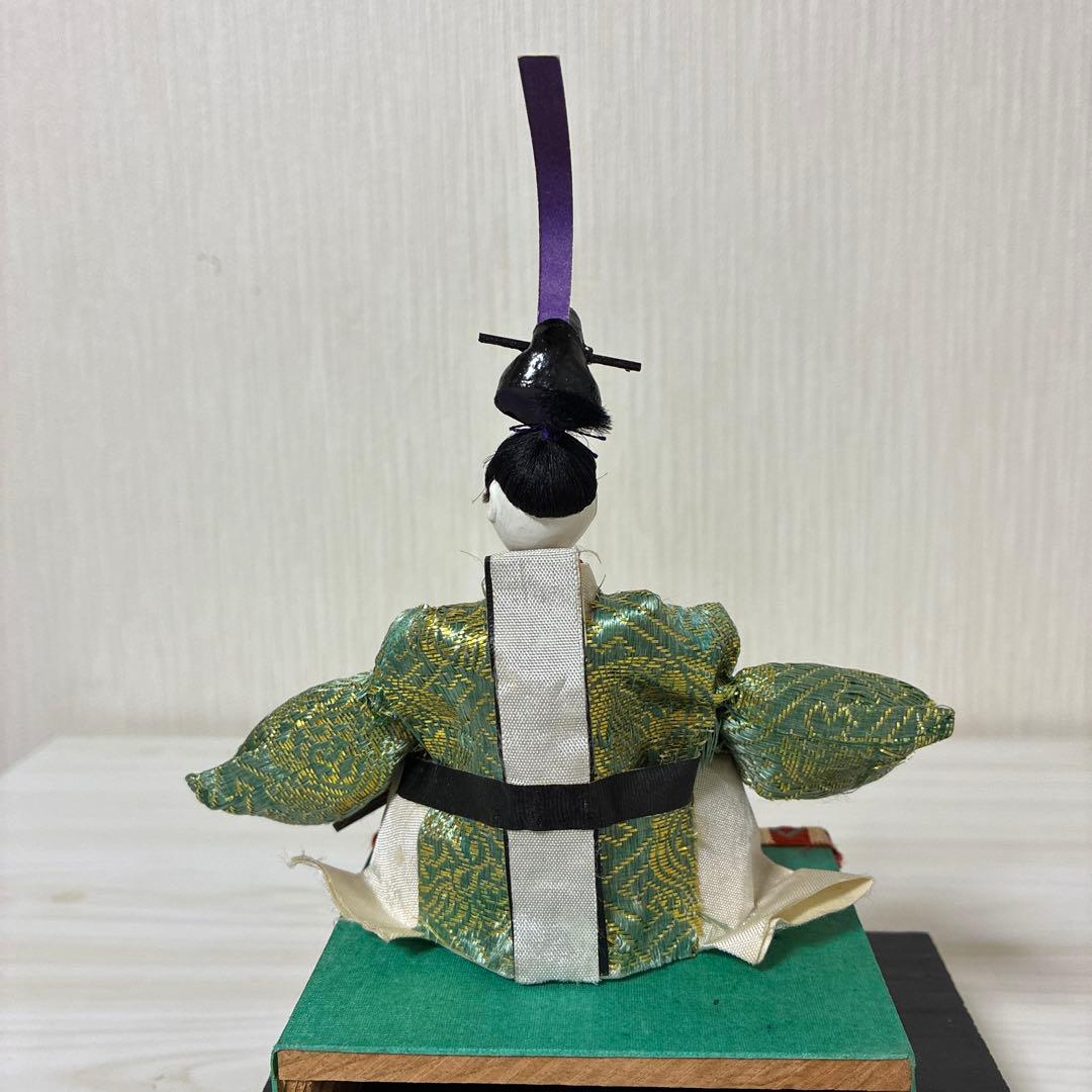 雛人形　ミニ親王飾り　昭和レトロ　アンティーク