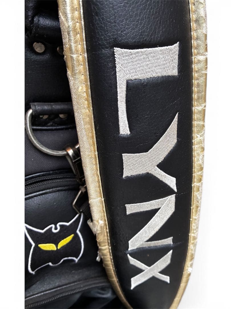 LYNX（リンクス）ゴルフ キャディバッグ ヘッドカバー付 大阪府内引取り可