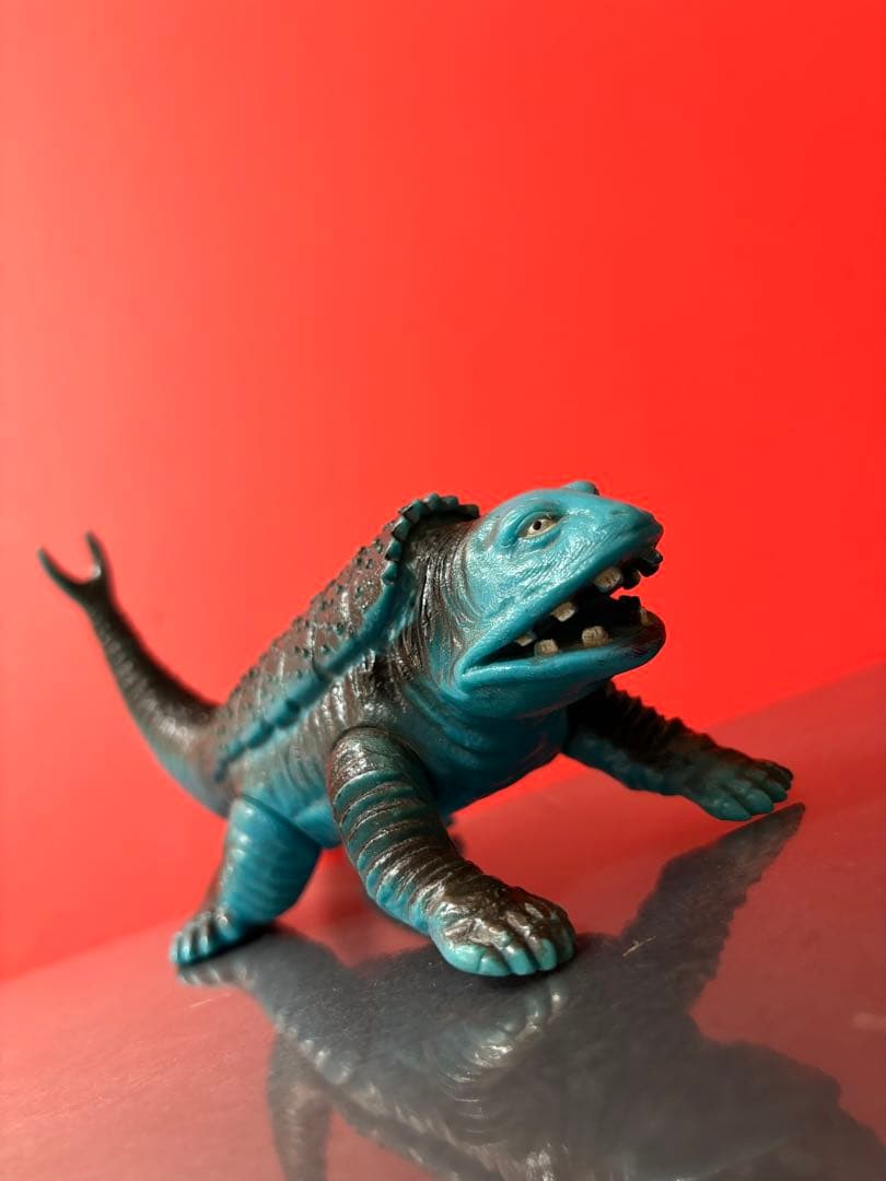 激レア キングザウルス ケムラー ソフビ 足形 ポピー