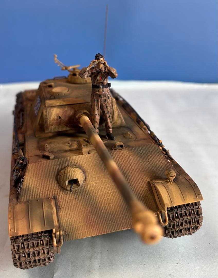 タミヤ 1/35 ドイツ軍パンサーG初期型（ツィメッリットコーティング）完成品