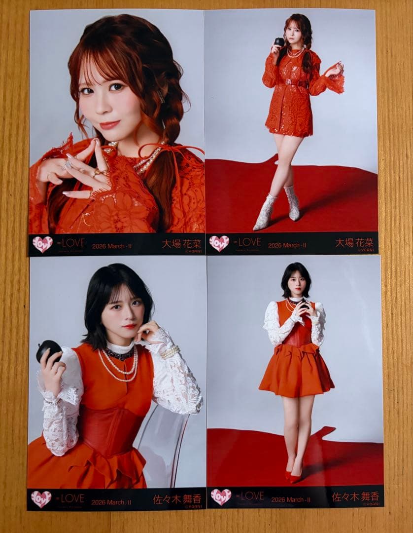 =LOVE イコラブ　劇薬中毒 ジャケット衣装 生写真 26枚セミコンプ