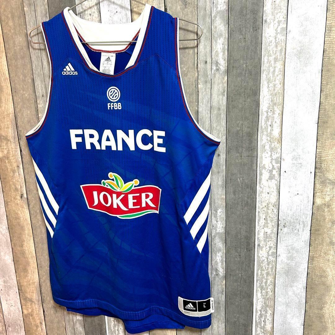 adidas FFBBバスケットボール バスケ フランス代表 ユニフォーム