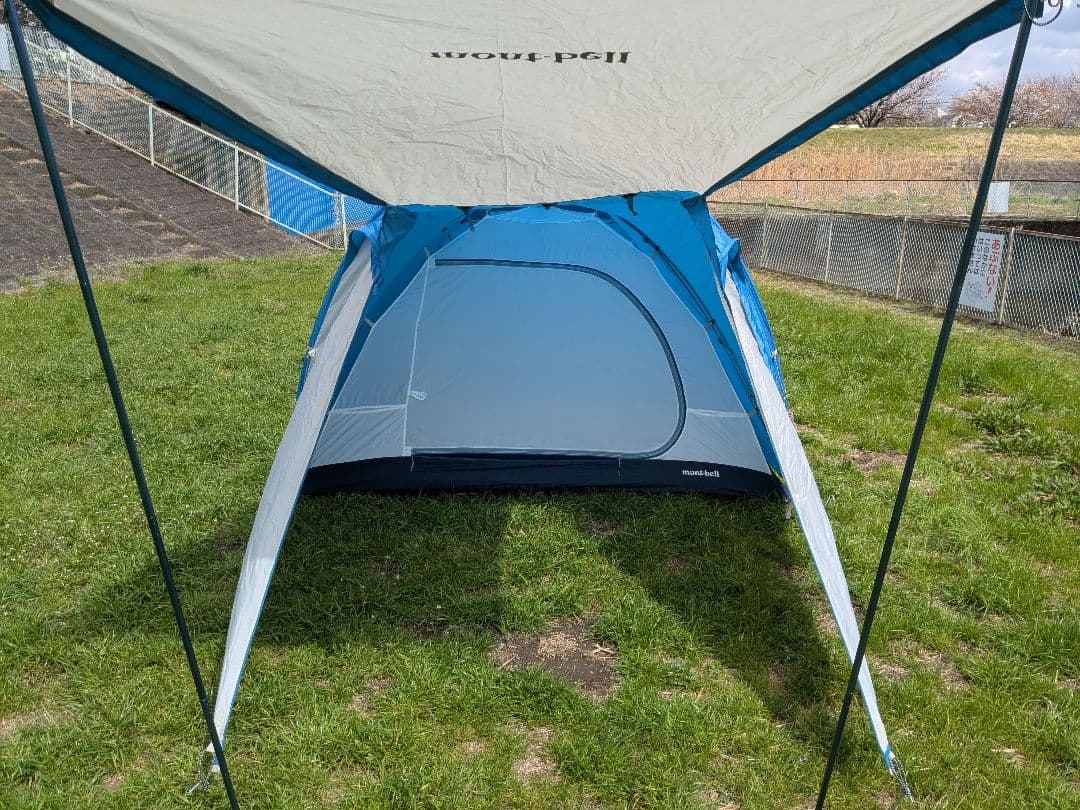 mont-bell　クロノスキャビン3　ドームテント　キャンプ　登山