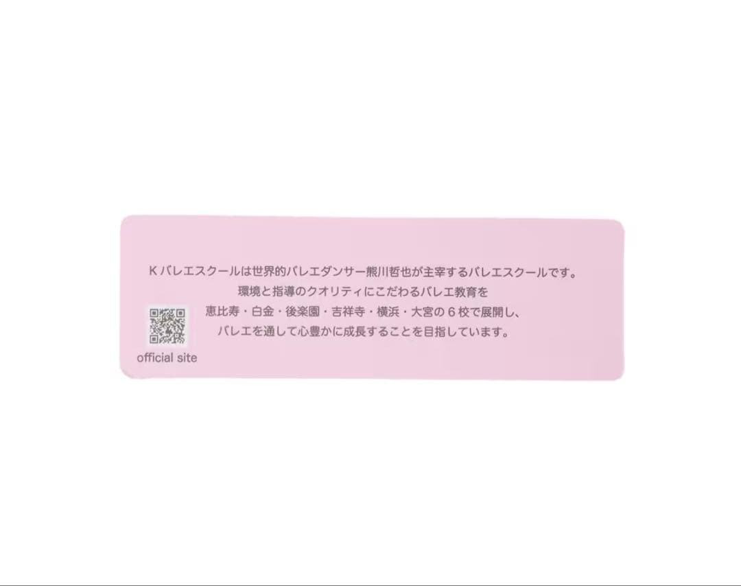 kバレエ♪メゾピアノ♪ダブルネーム♪レオタードサックス120♪熊川哲也