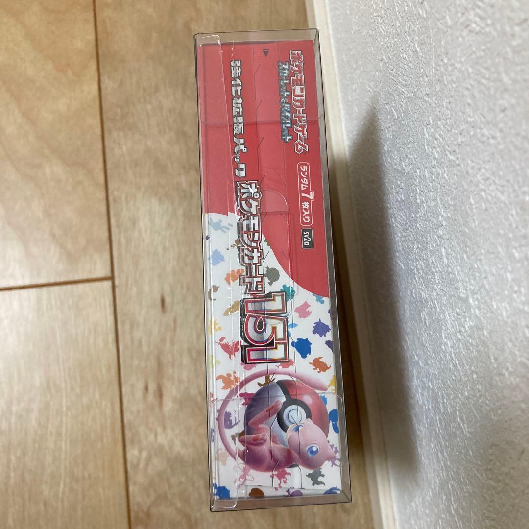 ポケモンカード151 1BOX シュリンク付き　新品　未開封　ワンオーナー品