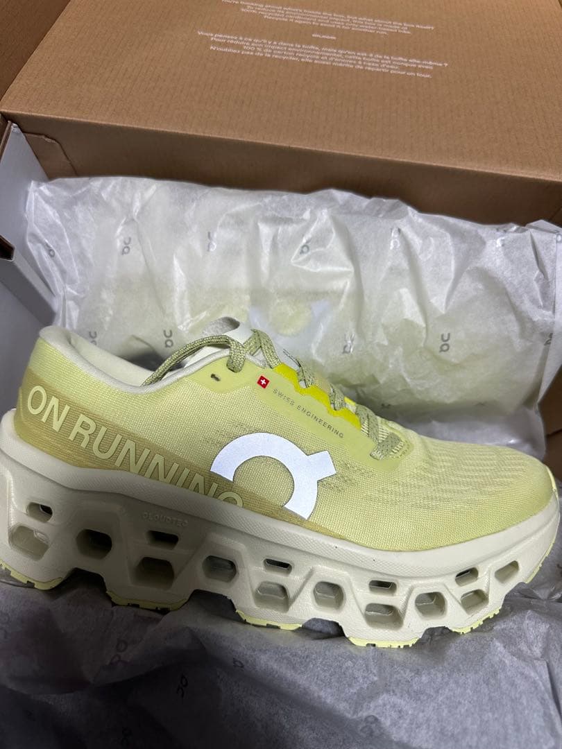 【最新モデル】《on》cloudmonster3　24センチ