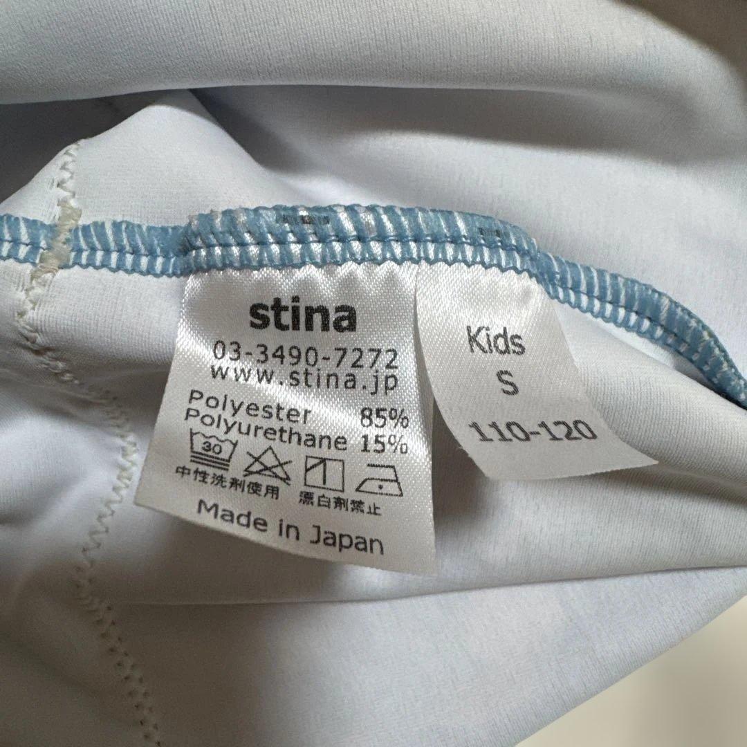 着用　一回のみです　stina 花柄 バレエレオタード　kids s