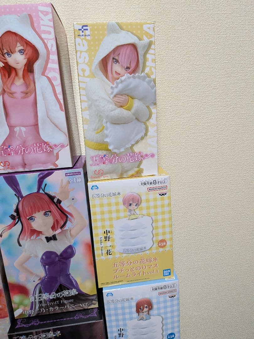 五等分の花嫁　プライズフィギュアまとめ売り１８個