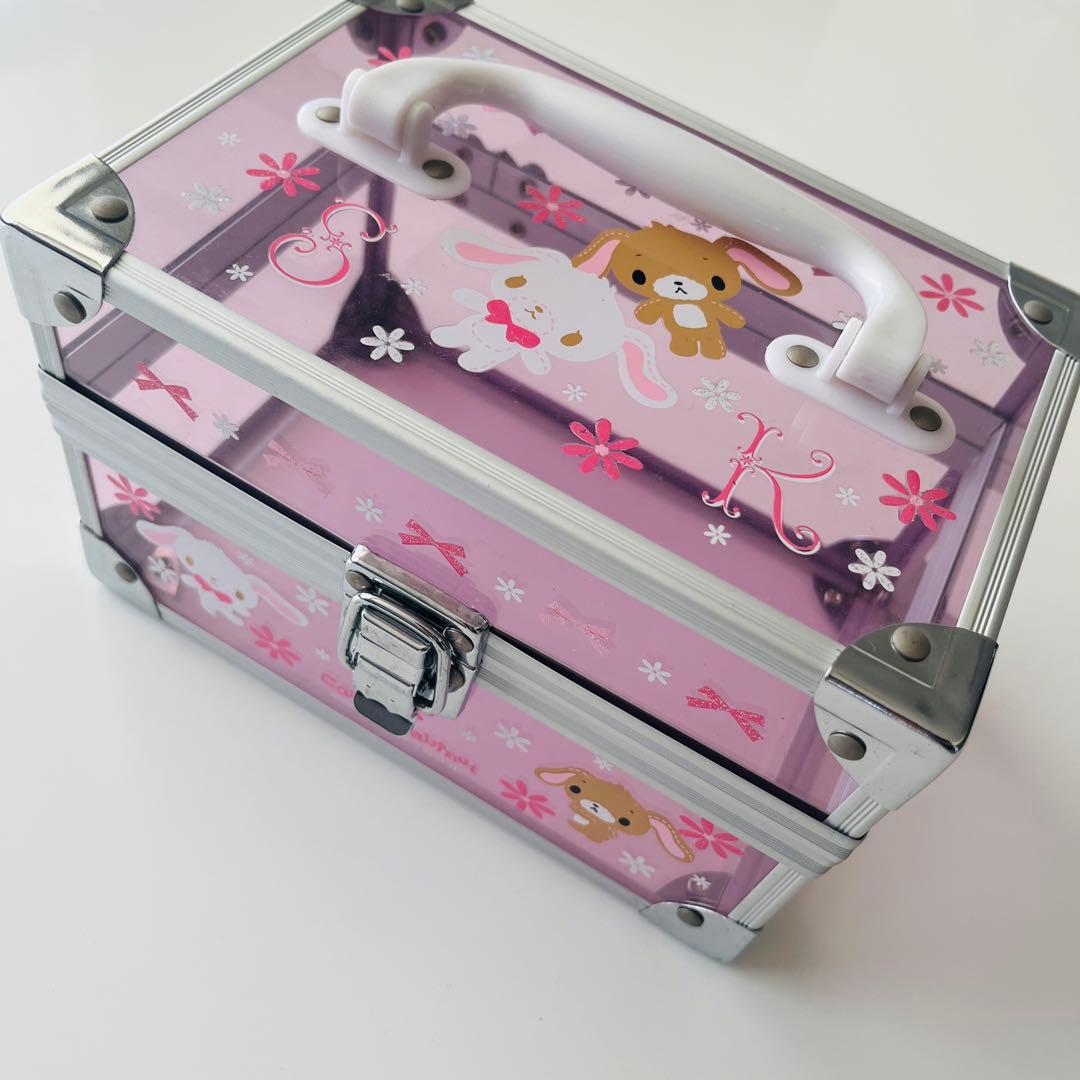 【当時物】 シュガーバニーズ バニティケース 収納ボックス サンリオ 希少 レア