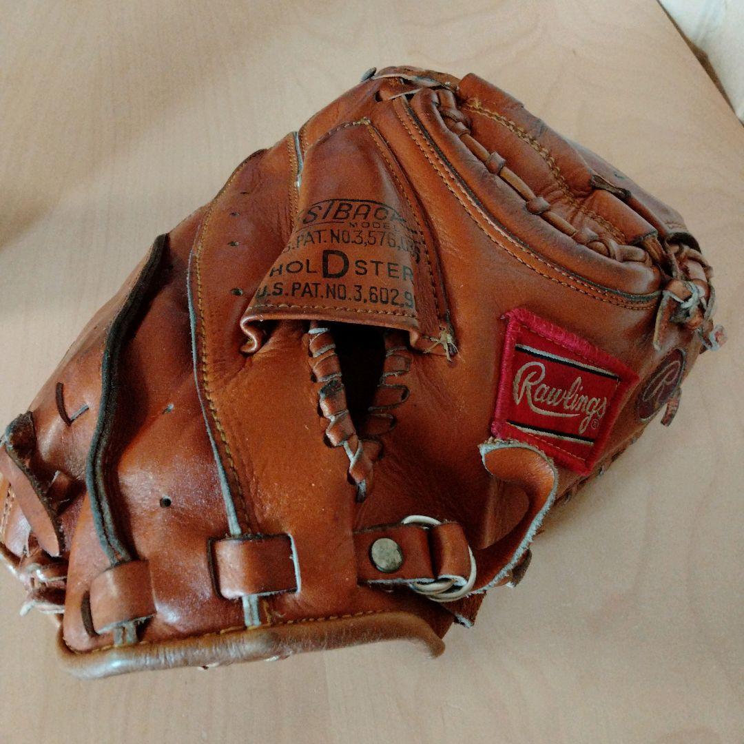 ローリングス　 Rawlings　一般用　キャッチャーミット 　ビンテージ