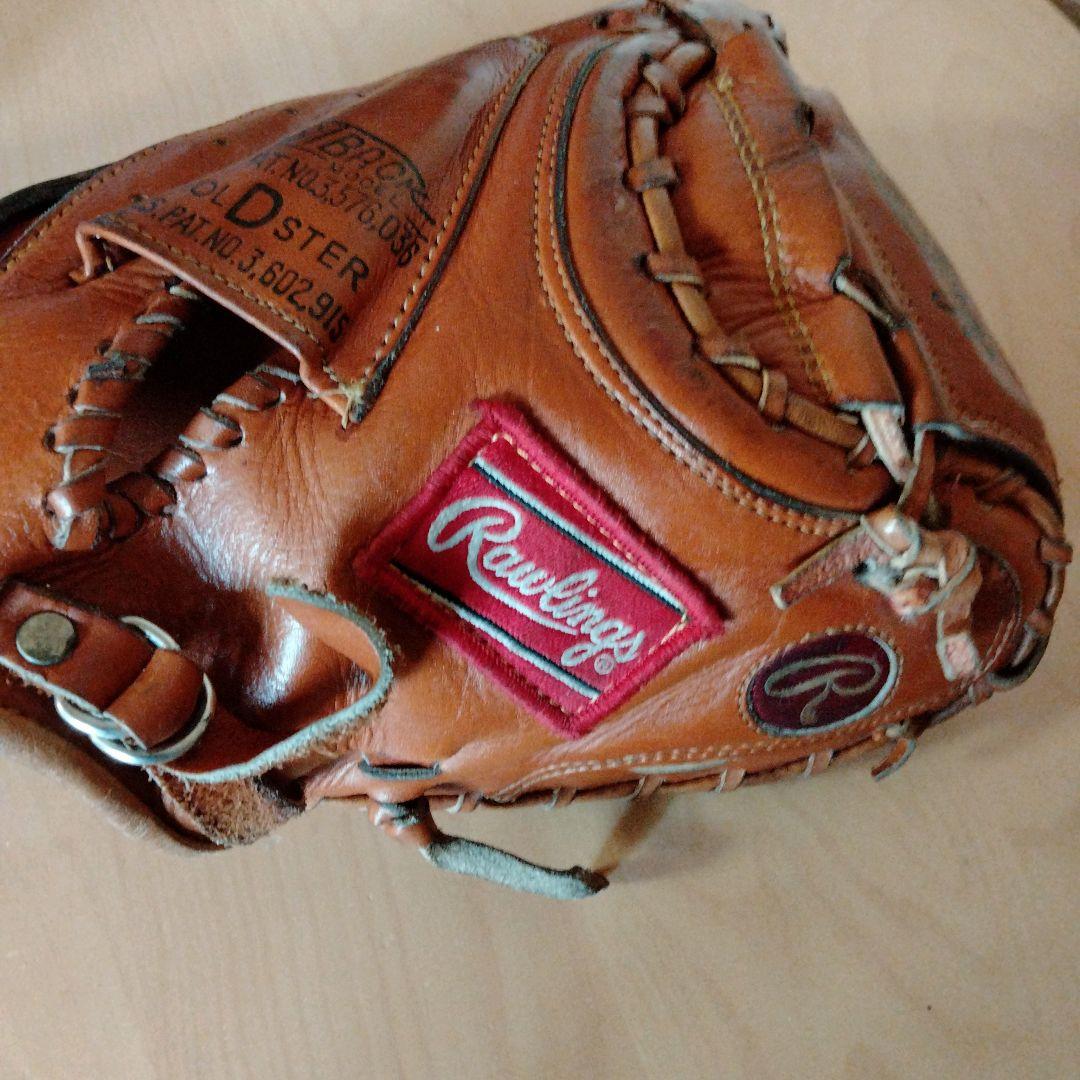 ローリングス　 Rawlings　一般用　キャッチャーミット 　ビンテージ