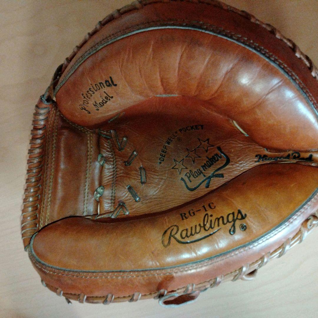 ローリングス　 Rawlings　一般用　キャッチャーミット 　ビンテージ