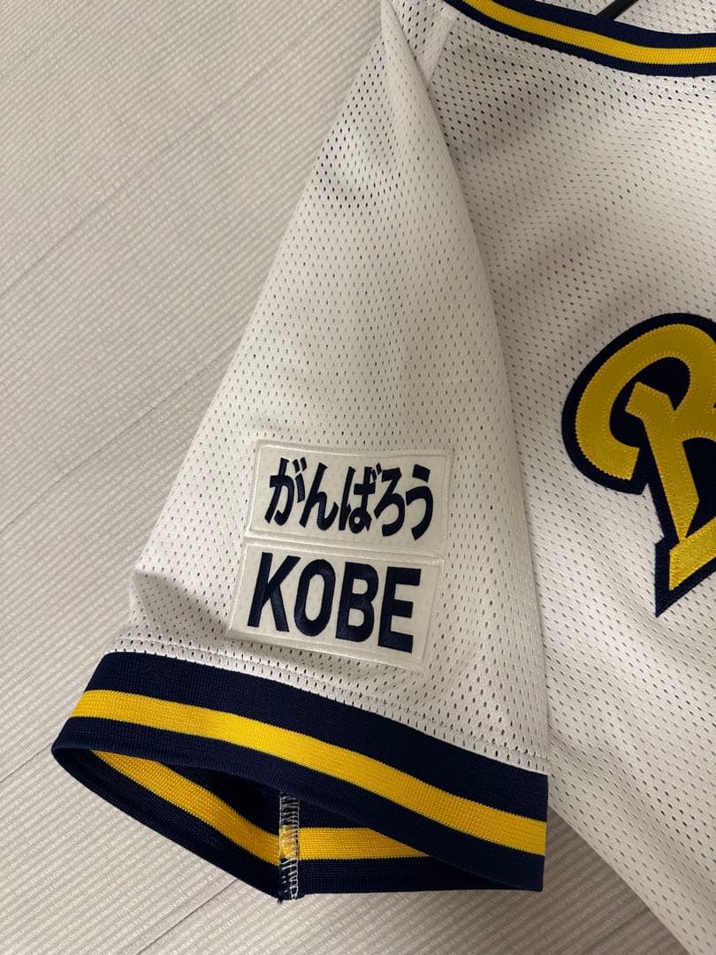 オリックス・バファローズ　BlueWaveホームメッシュジャージ　Lサイズ
