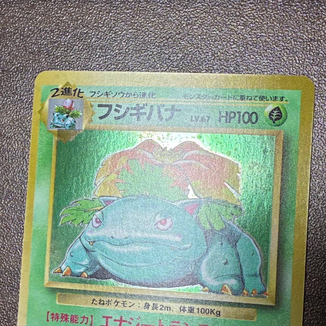 ポケモンカード　フシギバナ　旧裏　マークあり