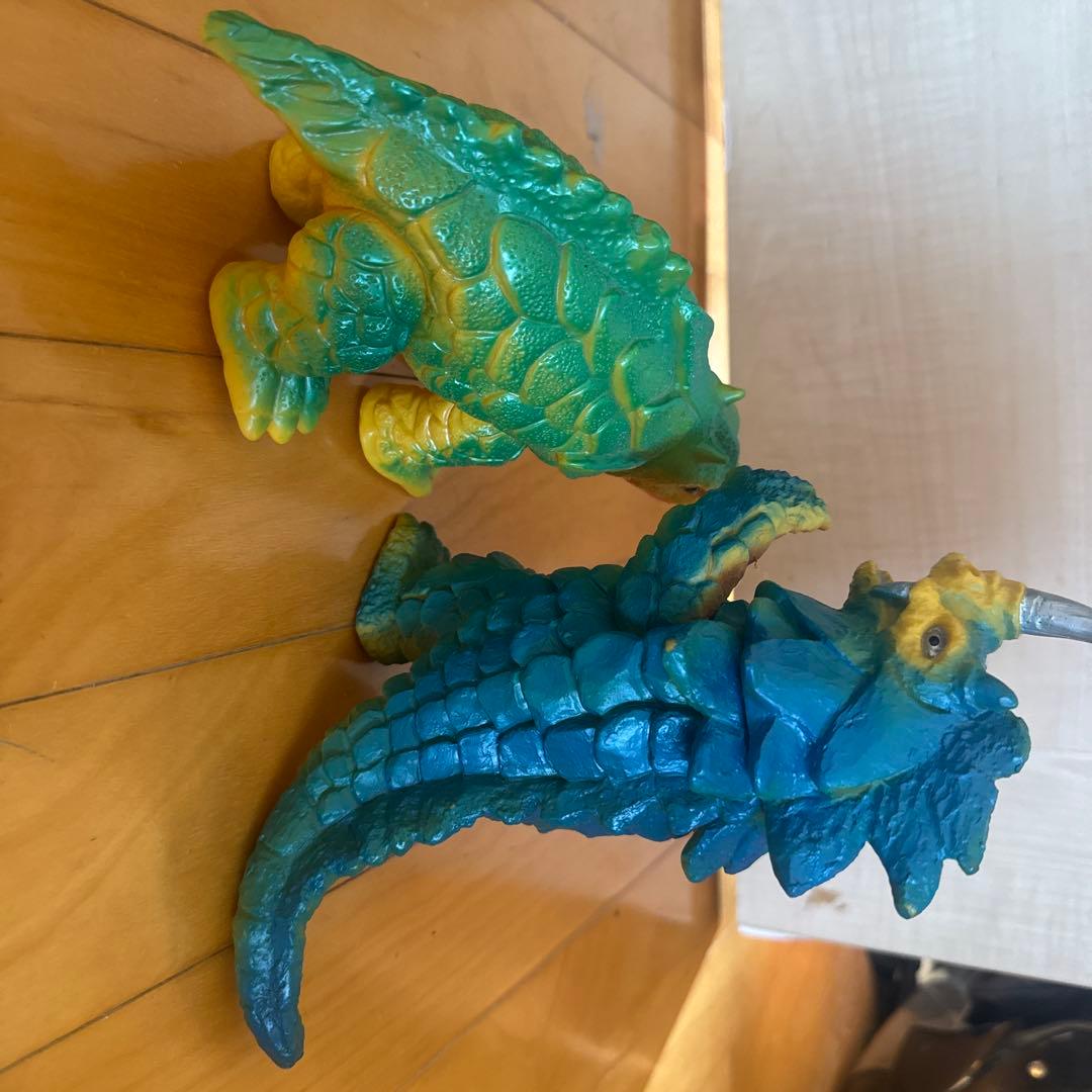 シーゴラス　シーモンス夫婦怪獣セット　ブルマァク