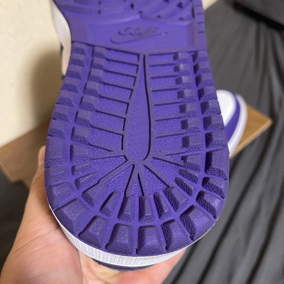 Air Jordan 1 ジョーダン 1ロー コートパープル ゴルフ