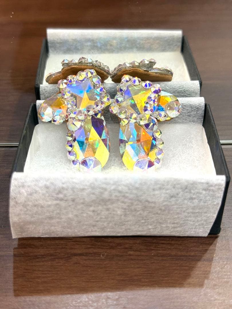 【新品未使用】チャコット　Chacott　社交ダンス　アクセサリー　イヤリング