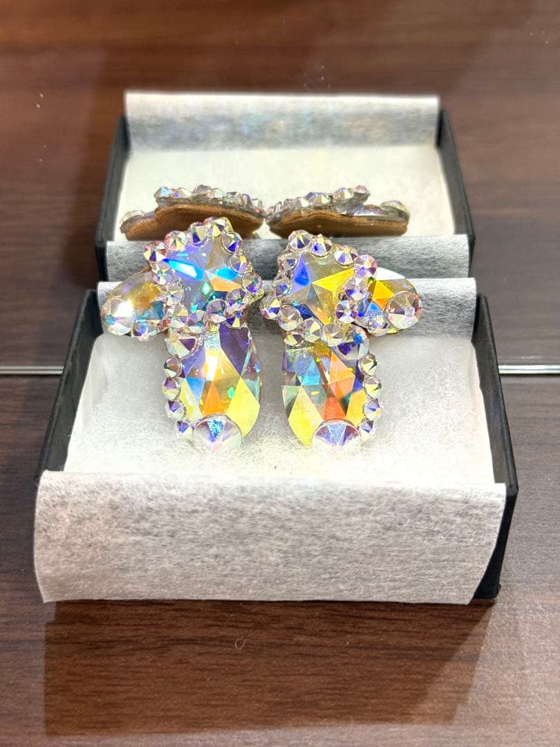 【新品未使用】チャコット　Chacott　社交ダンス　アクセサリー　イヤリング