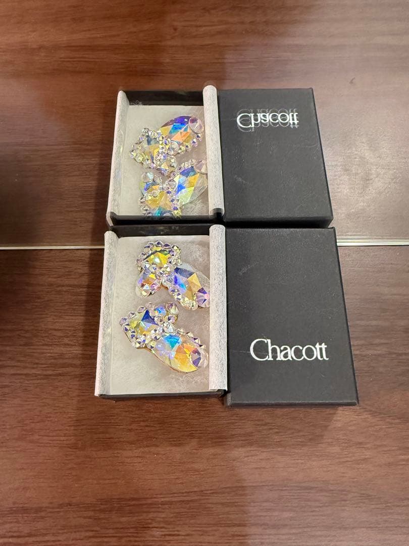 【新品未使用】チャコット　Chacott　社交ダンス　アクセサリー　イヤリング