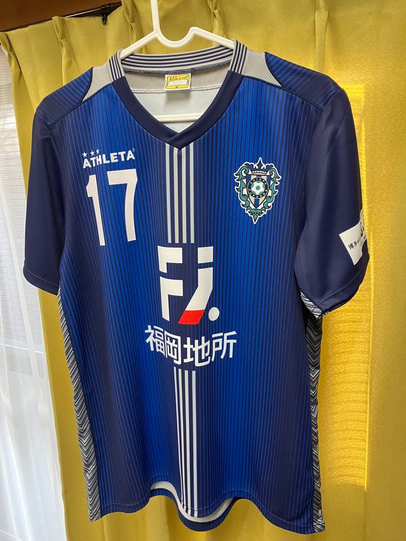 アビスパ福岡　ウェリントン選手　サッカーユニフォーム