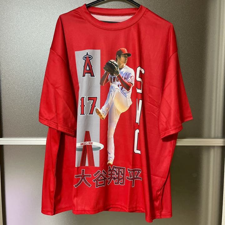 大谷翔平　Tシャツ　4/22 アナハイム球場