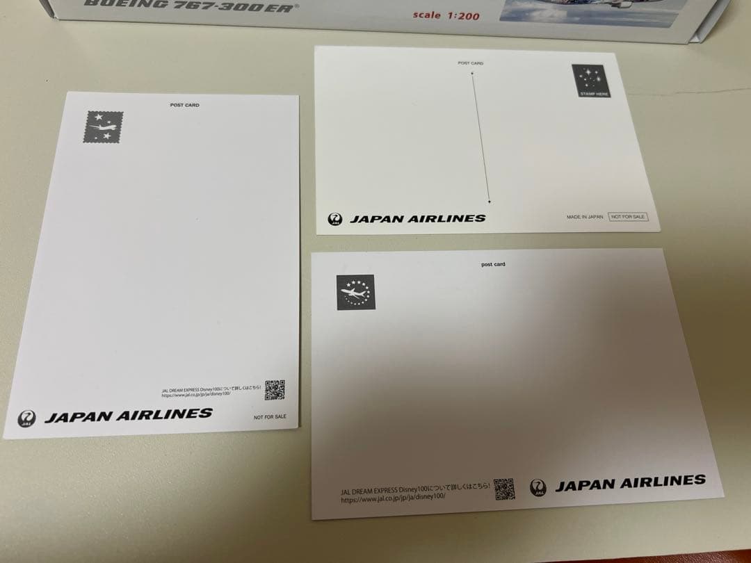 早い者勝ちJAL DREAM EXPRESS B767-300ER ディズニ新品