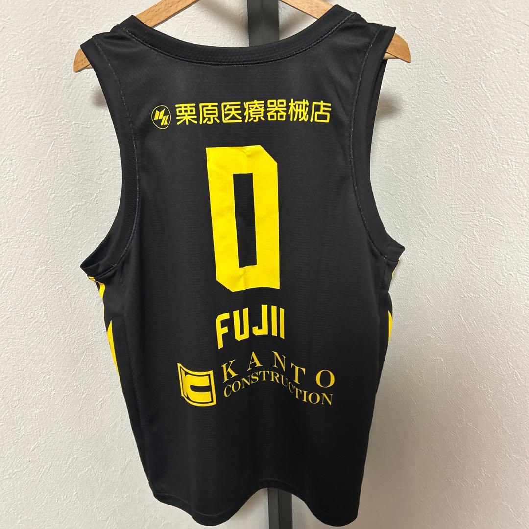 under armor 群馬クレインサンダーズ　藤井祐眞選手　ユニホーム　L