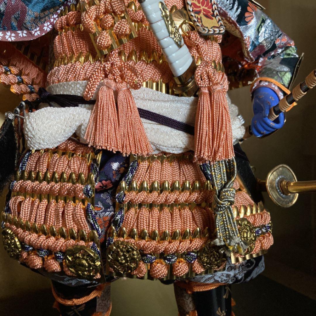 貴重 五月人形 鎧着武者人形兜人形 こども 昭玉作 サムライDoll