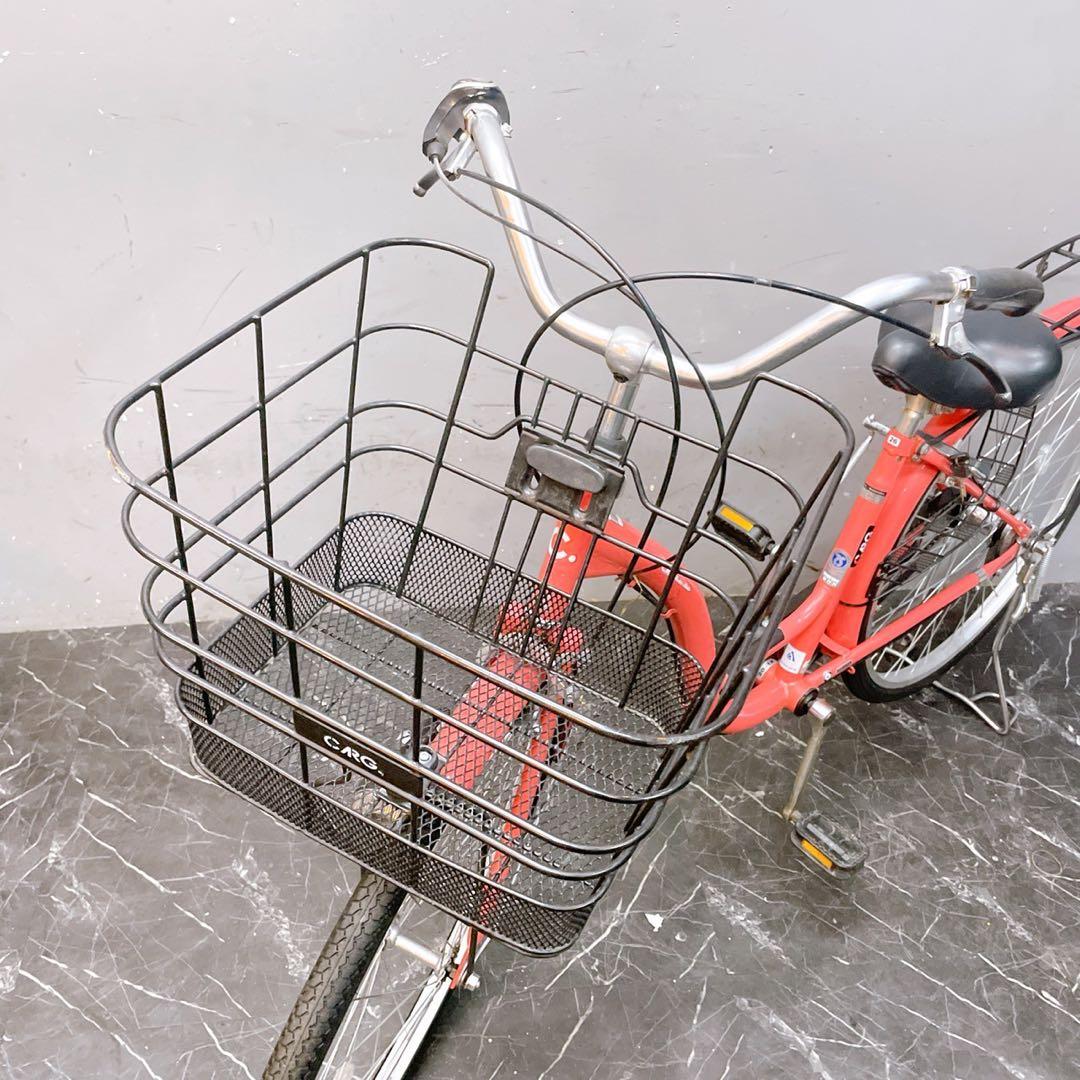 【967】《限定価格》一般車 ママチャリ CARG ピンク系 26インチ