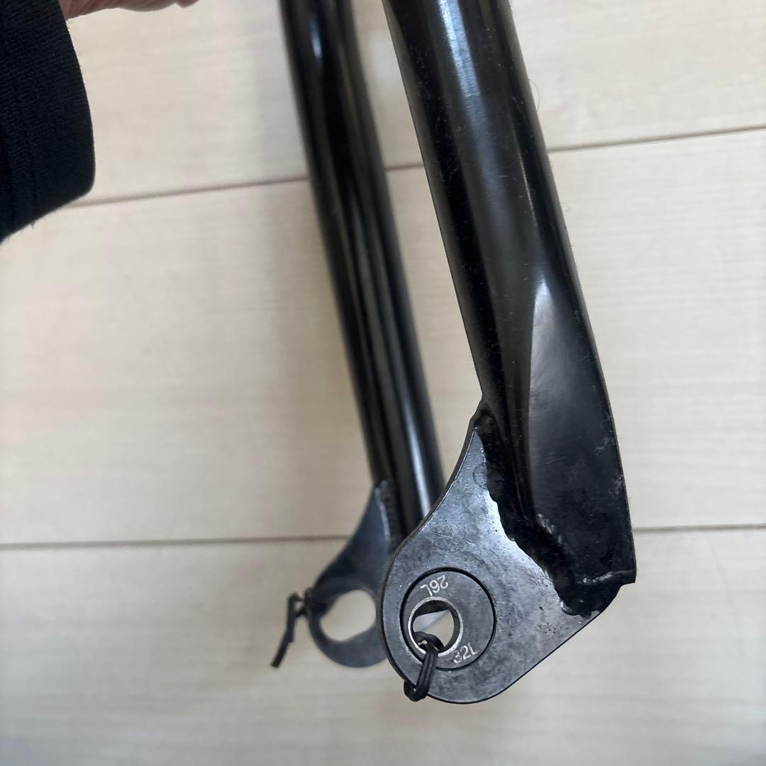 SHADOW BMXフロントフォーク ブラック