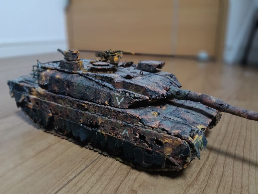 エイジング&ウェザリング加工戦車模型