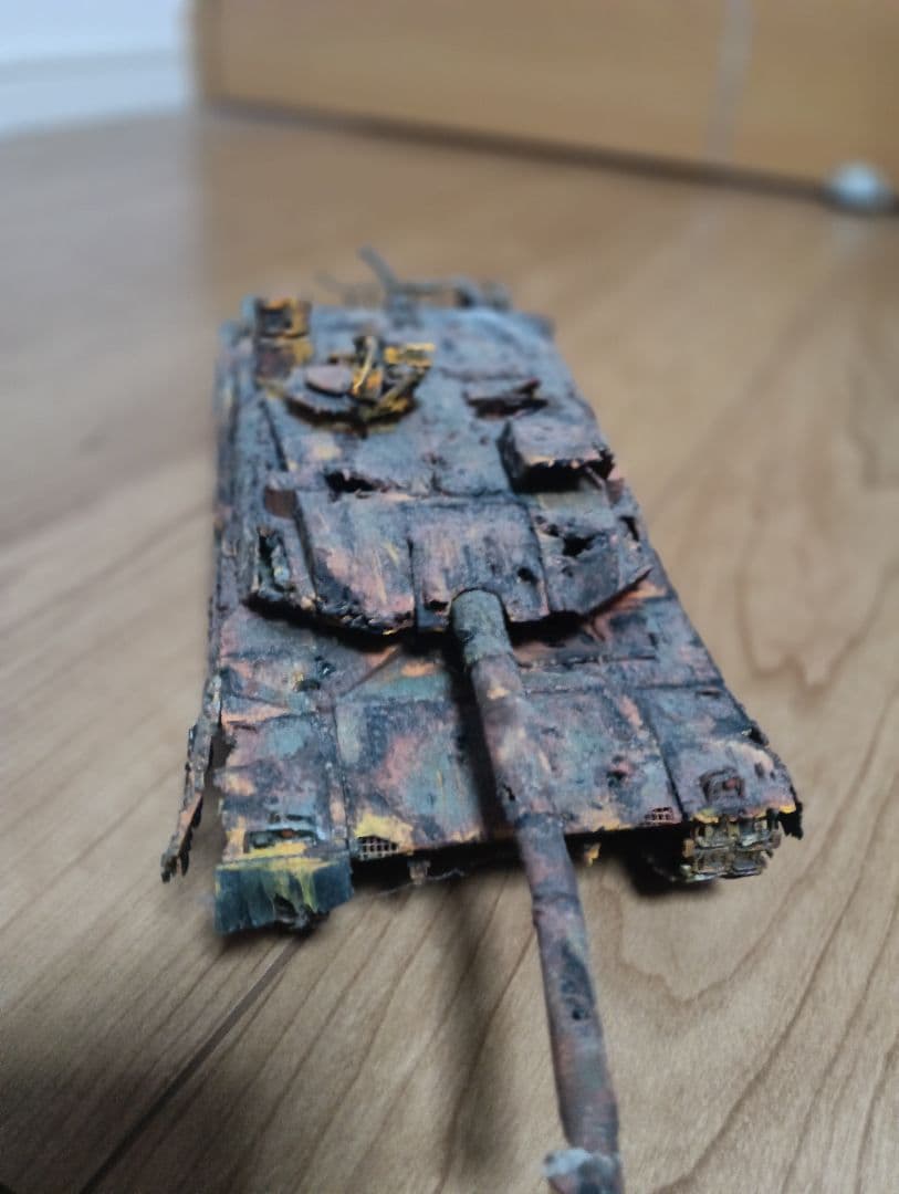 エイジング&ウェザリング加工戦車模型