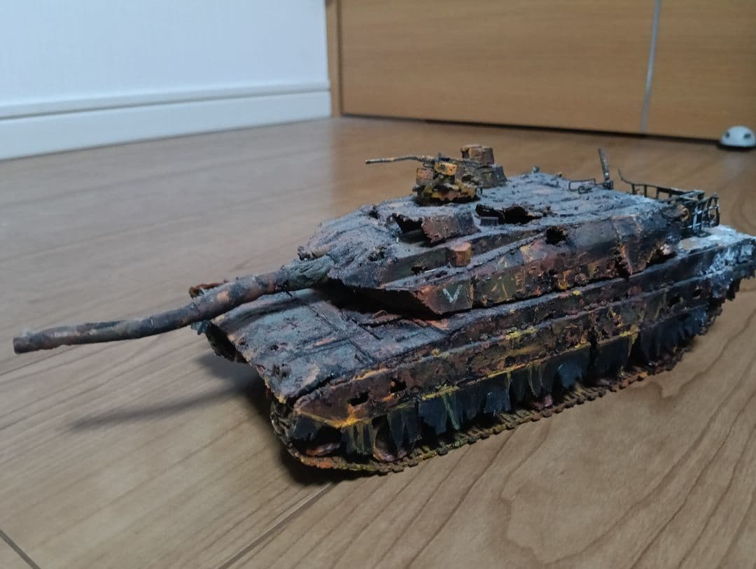 エイジング&ウェザリング加工戦車模型