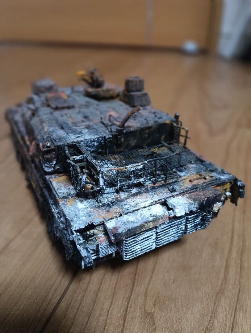 エイジング&ウェザリング加工戦車模型