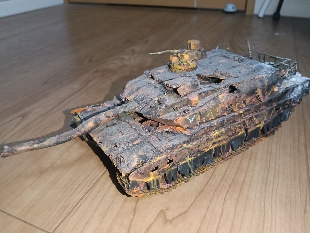 エイジング&ウェザリング加工戦車模型