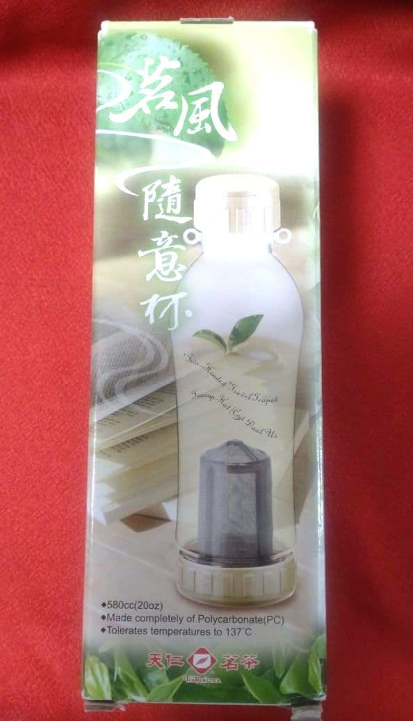【未使用品❗️台湾製❗️】 ◆天仁茗茶◆軽量お茶の葉専用マグボトル水筒580cc