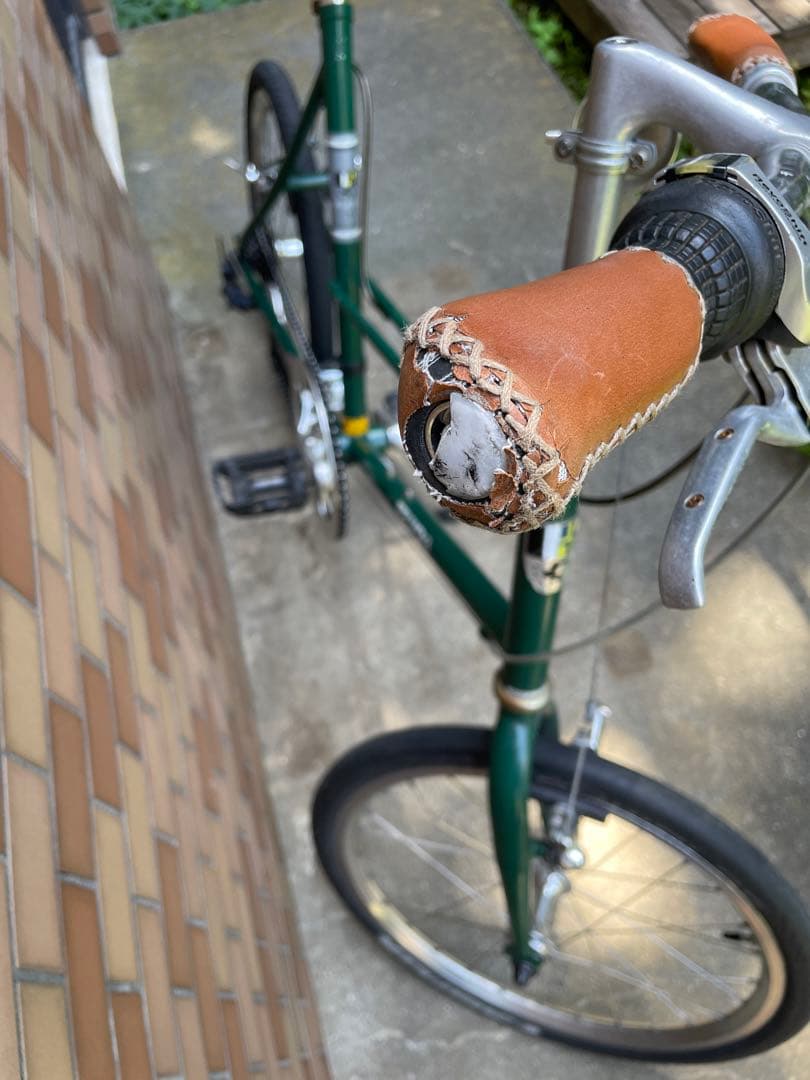 [引取限定]bruno mixte グリーン ミニベロ