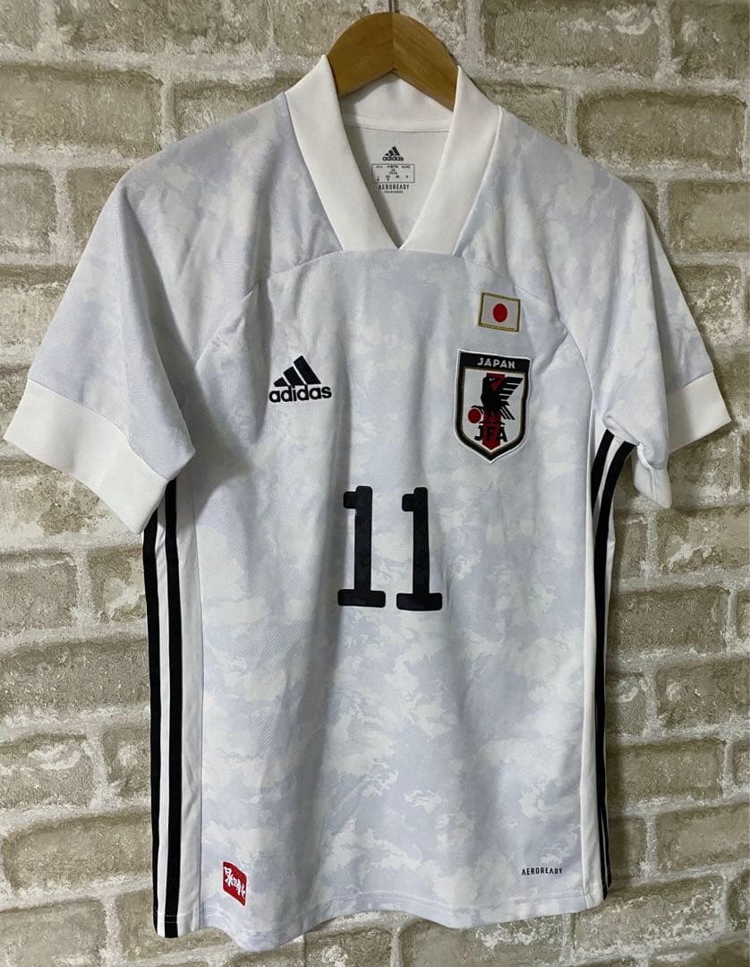 adidas メンズM ユニフォーム　日本代表　堂安律　11番　アウェー