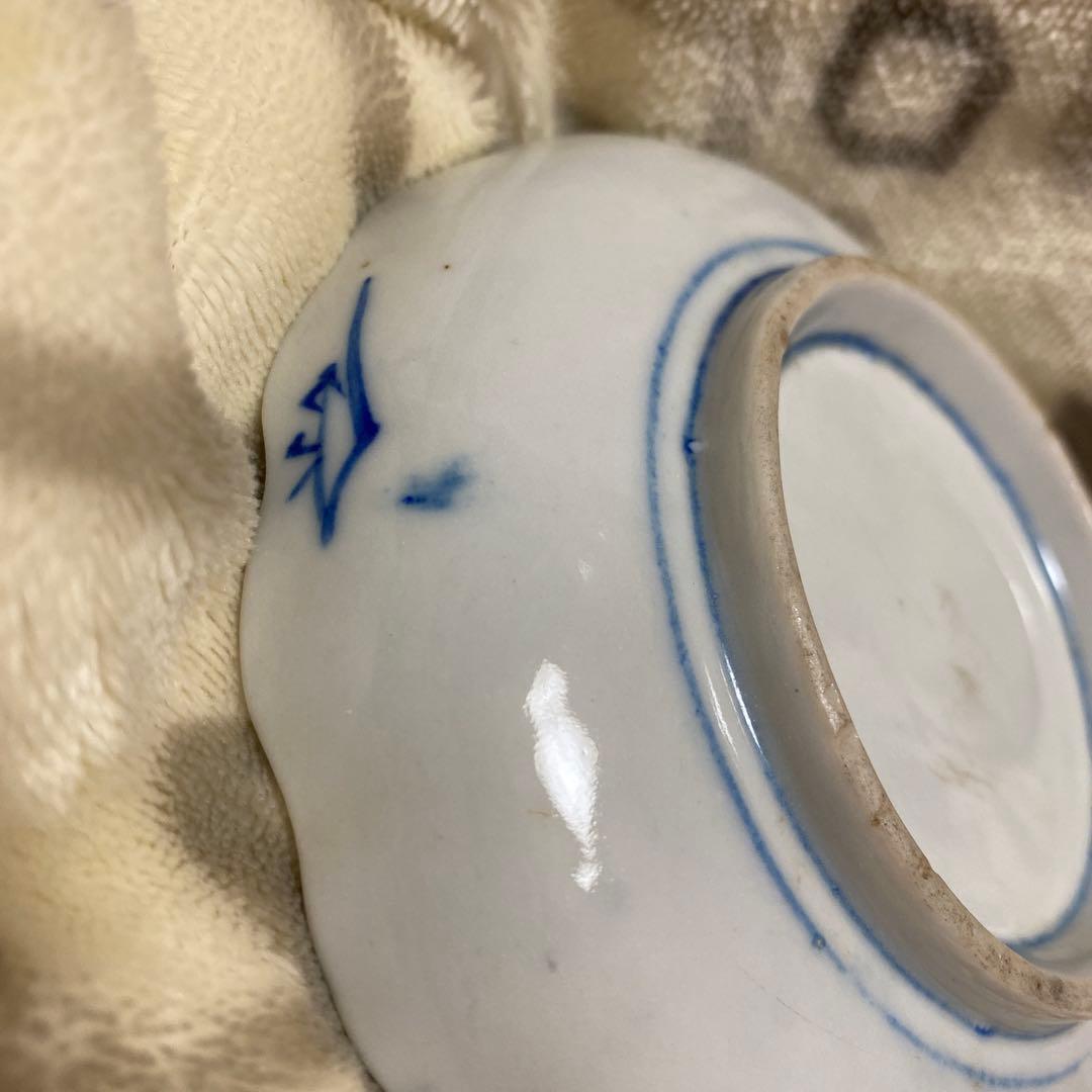 伊万里小皿　8枚　染付皿　手塩皿　和骨董　和食器　料理皿