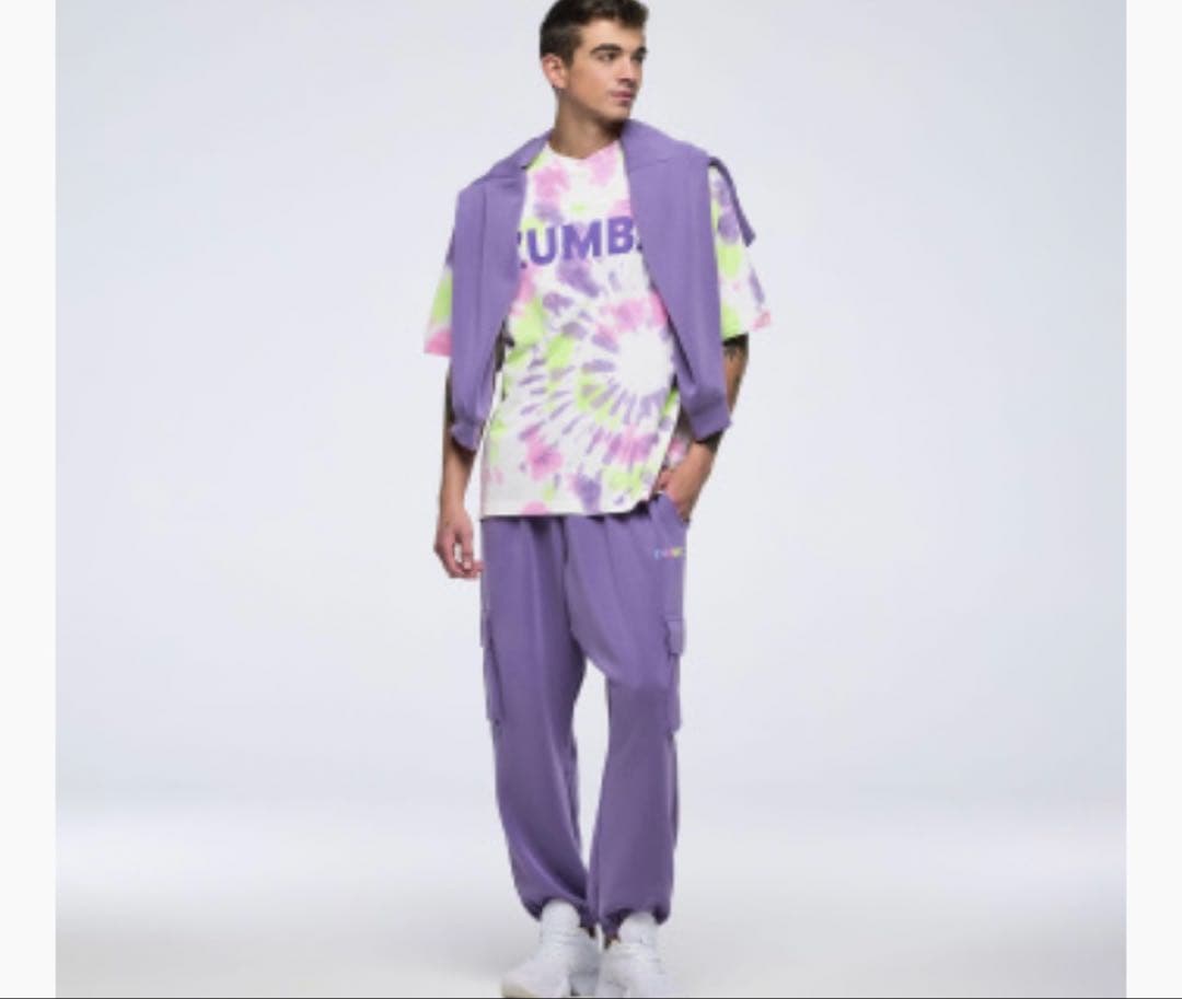 その他 ZUMBA Pastel Unisex Long Oversized Tee