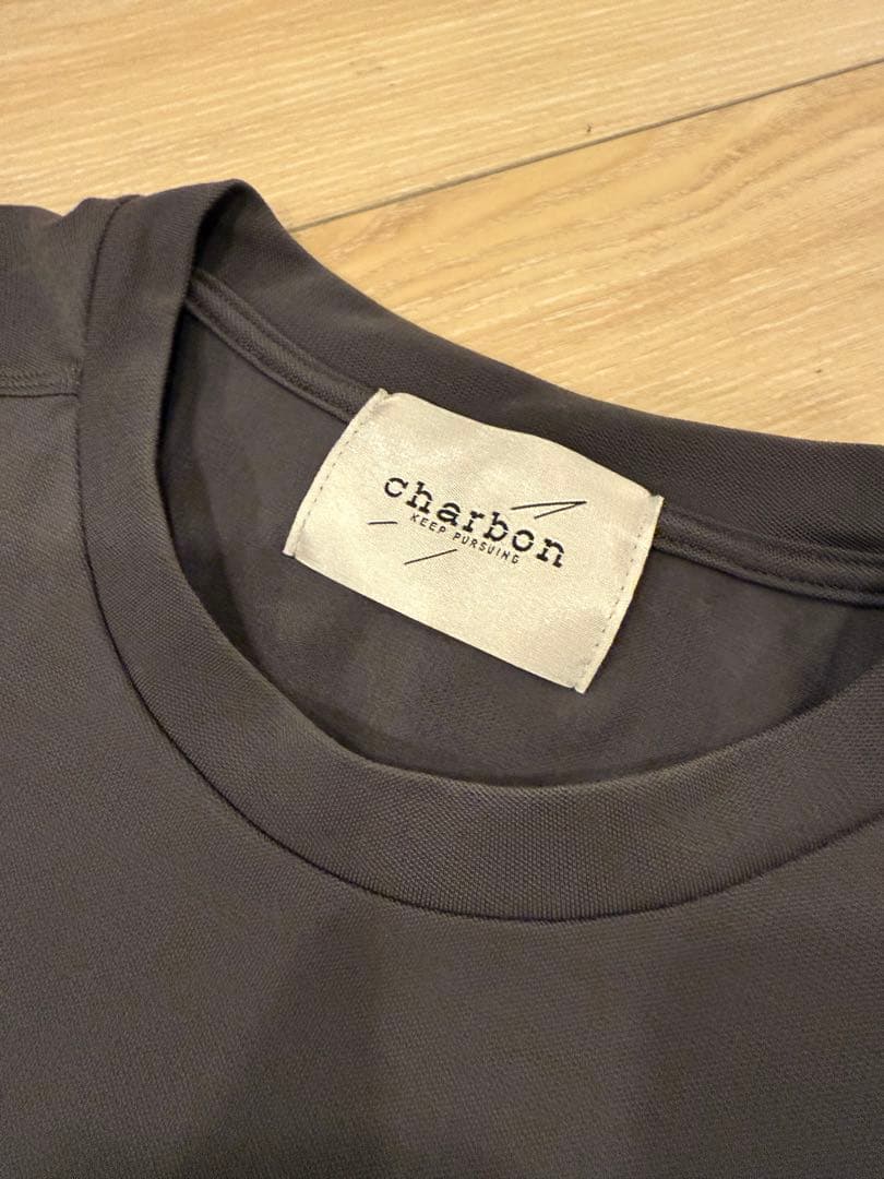 ち*ラ様 Charbon DRY SMOOTH NO SLEEVE T-SHIR