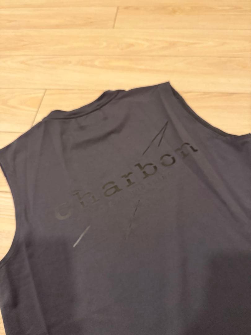 ち*ラ様 Charbon DRY SMOOTH NO SLEEVE T-SHIR