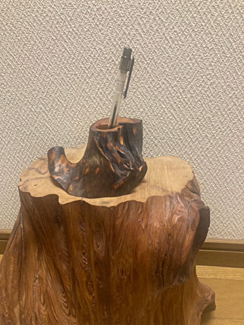 ⭐️草田雲非様の専用⭐️屋久杉のペン立てと屋久杉の台⭐️屋久杉工芸品⭐️